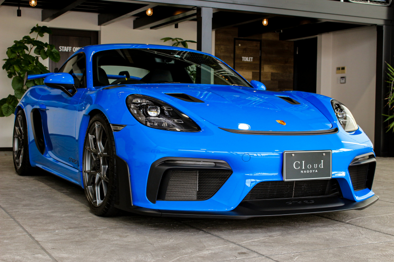 ポルシェ 718 ケイマン GT4RS フロントリフト レザー＆RACE‐TEX